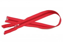 Φερμουάρ διαχωριζόμενο - σπιράλ 55cm σε κόκκινο χρώμα