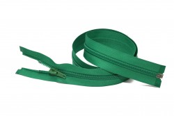 Φερμουάρ διαχωριζόμενο - σπιράλ 75cm σε πράσινο χρώμα