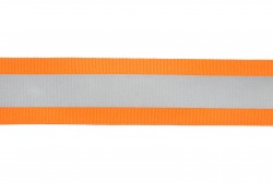 Κορδέλα αντανάκλασης πορτοκαλί 40mm