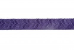 Κορδέλα φακαρόλα βαμβακερή σε μοβ χρώμα 10mm