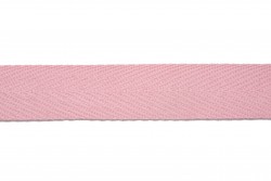Κορδέλα φακαρόλα βαμβακερή σε ροζ χρώμα 15mm