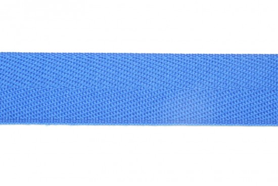 Κορδέλα φακαρόλα βαμβακερή σε μπλε χρώμα 15mm