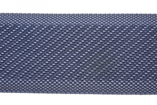 Κορδέλα φακαρόλα βαμβακερή σε μπλε χρώμα 40mm