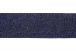 Κορδέλα φακαρόλα βαμβακερή σε μπλε χρώμα 25mm