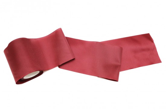 Κορδέλα φάσα για κουβέρτες σε βυσσινί χρώμα Lecco 100mm