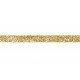 Κορδέλα βελούδινη 10mm με χρυσό glitter