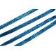 Κορδέλα βελούδινη 10mm με μπλε glitter