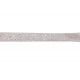 Κορδέλα βελούδινη 10mm με ροζ ιριδίζων glitter