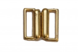 Κούμπωμα μεταλλικό χρυσό για μαγιό 15mm