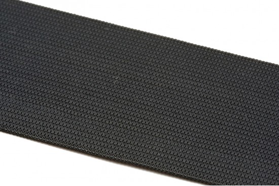 Λάστιχο πλακέ σε μαύρο χρώμα 100mm