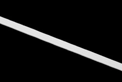 Λάστιχο πλακέ σε λευκό χρώμα 4mm