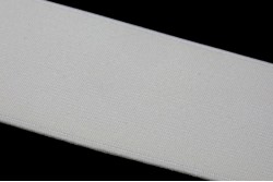 Rubber plate in white color 80mm