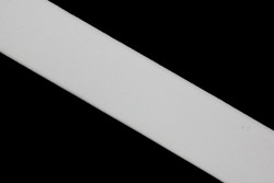 Λάστιχο πλακέ σε λευκό εκρού χρώμα 40mm
