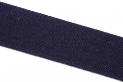 Λάστιχο πλακέ σε σκούρο μπλε χρώμα 40mm