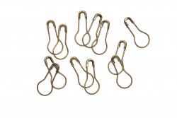 Clothes hangers bronze 22mm