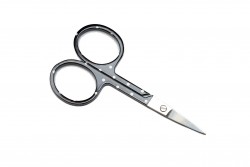 Sewing scissors metallic with decoration 95x25mm