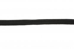 Ρέλι με πατούρα σε μαύρο χρώμα 12mm