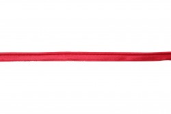Ρέλι σατέν με πατούρα σε κόκκινο χρώμα 10mm