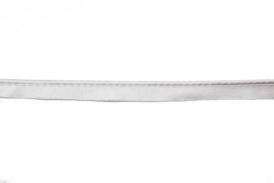 Ρέλι σατέν με πατούρα σε λευκό χρώμα 10mm