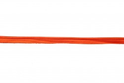 Ρέλι σατέν με πατούρα σε πορτοκαλί χρώμα 10mm