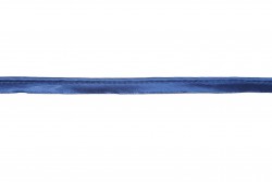 Ρέλι σατέν με πατούρα σε μπλε χρώμα 12mm