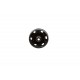Σούστες μεταλλικές μαύρες Kohinoor No6 διαμέτρου 15.9-15mm