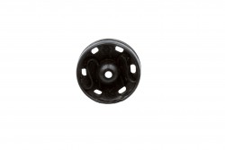 Σούστες μεταλλικές μαύρες Kohinoor No7 διαμέτρου 18.9-18mm