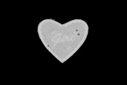 Θερμοκολλητικό μοτίφ καρδιά 70Χ60mm