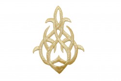 Motif gold with design 130Χ90mm