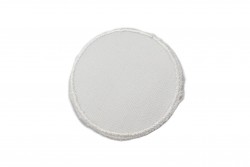 Θερμοκολλητικό μοτίφ κύκλος λευκό 35mm