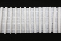 Curtain loop white 115mm