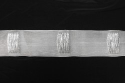 Curtain loop transparent 100mm