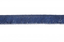  Rayon crochet in dark blue color 28mm