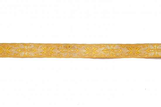 Σιρίτι - Γαλόνι εκκλησιαστικό σε χρυσό χρώμα 22mm