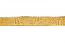 Σιρίτι - Γαλόνι εκκλησιαστικό σε χρυσό και κίτρινο χρώμα 38mm