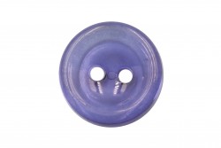 Κουμπί στρογγυλό μοβ με δύο τρύπες