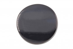 Κουμπί στρογγυλό σε σκούρο μπλε χρώμα με ποδαράκι