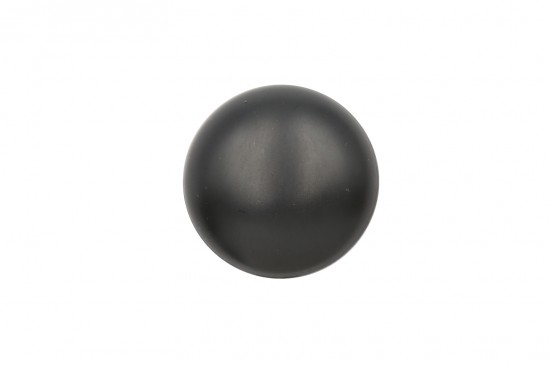 Κουμπί στρογγυλό σε μαύρο χρώμα με ποδαράκι