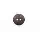 Κουμπί στρογγυλό σε μαύρο χρώμα με δύο τρύπες