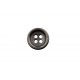 Κουμπί στρογγυλό σε μαύρο χρώμα με τέσσερις τρύπες