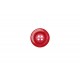 Κουμπί κόκκινο 20mm με 4 τρύπες