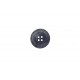Κουμπί μπλε με λευκά νερά 26mm με 4 τρύπες