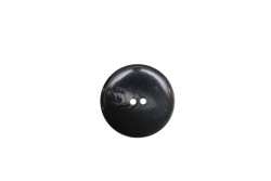 Κουμπί μαύρο με μεταλλικό κέντρο 22mm με 2 τρύπες