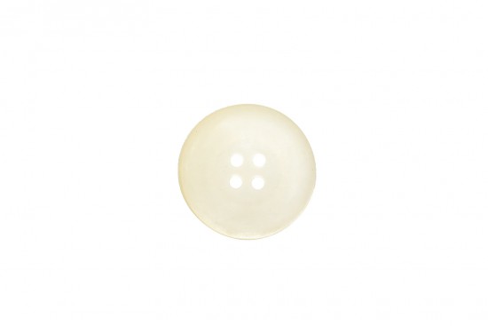 Κουμπί λευκό 26mm με 4 τρύπες
