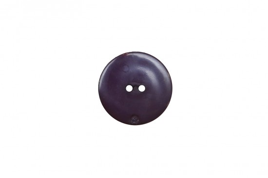 Κουμπί σε σκούρο μοβ 25mm με 2 τρύπες