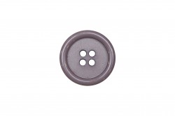 Κουμπί γκρι 28mm με 4 τρύπες