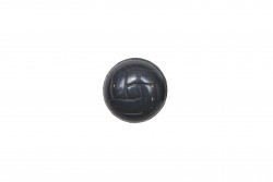 Κουμπί ανθρακί 22mm με ποδαράκι