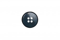 Κουμπί σε σκούρο μπλε και λευκό 20mm με 4 τρύπες