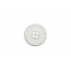 Κουμπί λευκό 14mm με 4 τρύπες