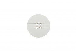 Κουμπί λευκό 18mm με 4 τρύπες